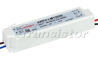 Блок питания ARPV-LM12020 (12V, 1.67A, 20W) 