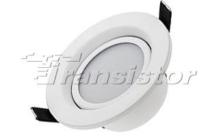 Светодиодный светильник LTD-70WH 5W Warm White 120deg 
