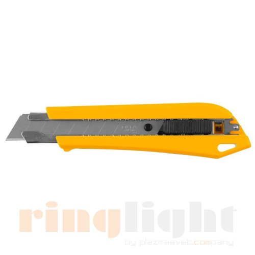 Нож для тяжелых режимов работы OLFA DL-1  Нож для тяжелых режимов работы OLFA DL-1, автофиксатор, 18мм, для тяжелых режимов работы