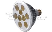 Светодиодная лампа E27 MDSV-PAR30-9x1W 35deg Day W